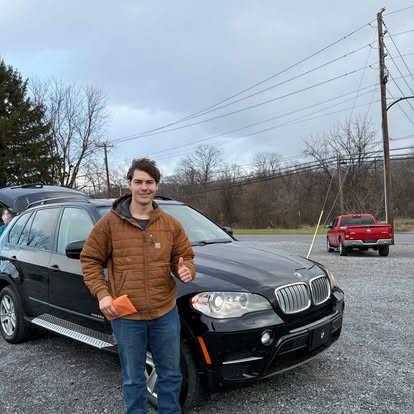 Susquehanna Auto World customer with their vehicle at delivery (3 of 6)